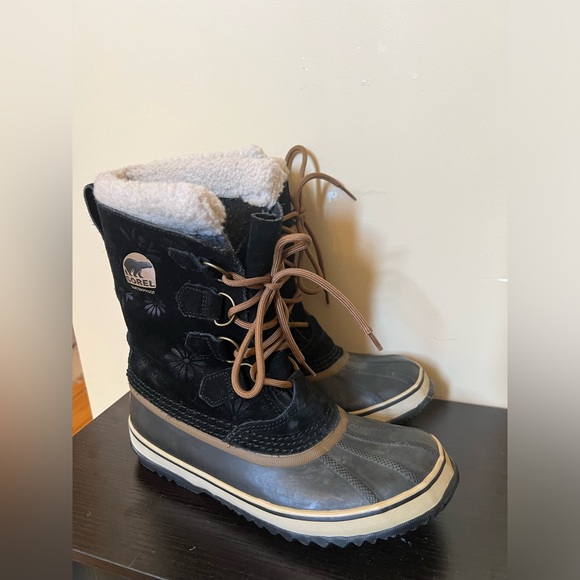 SOREL | Womens Winter Boots Blue Rubber NL1966-010 - Picture 4 of 7